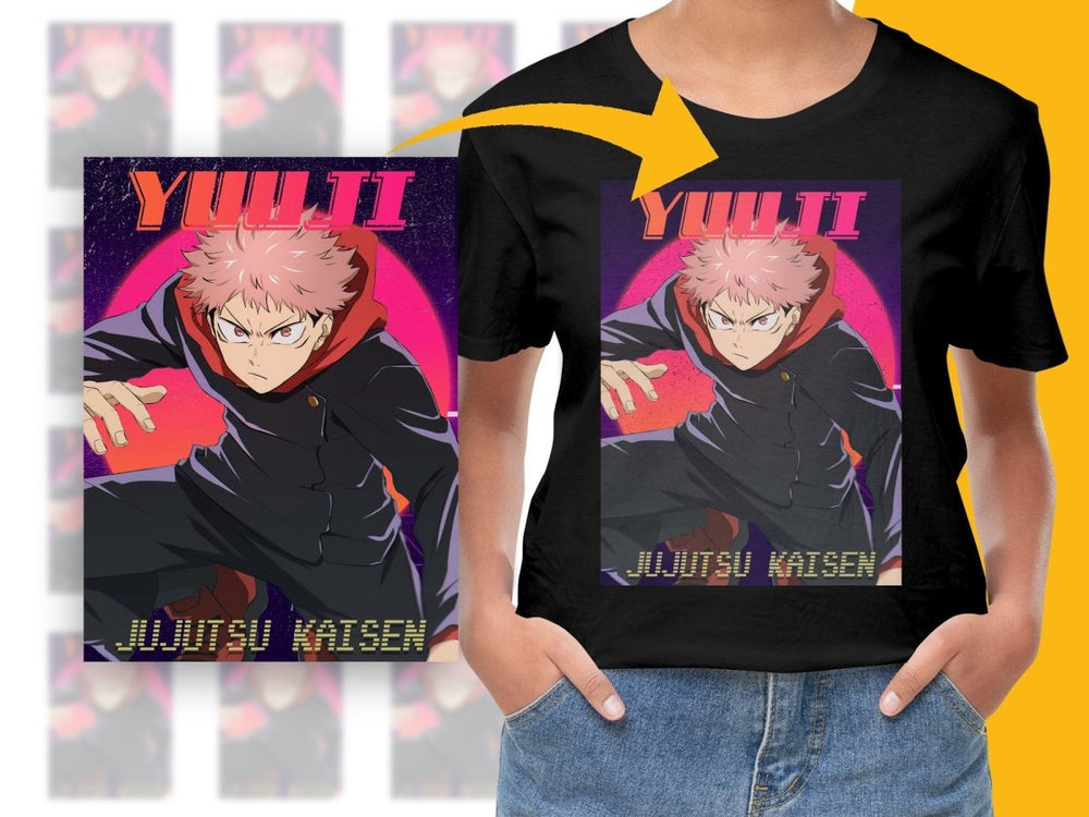 Yuuji Jujutsu Kaisen PNG File Digital - Teepew