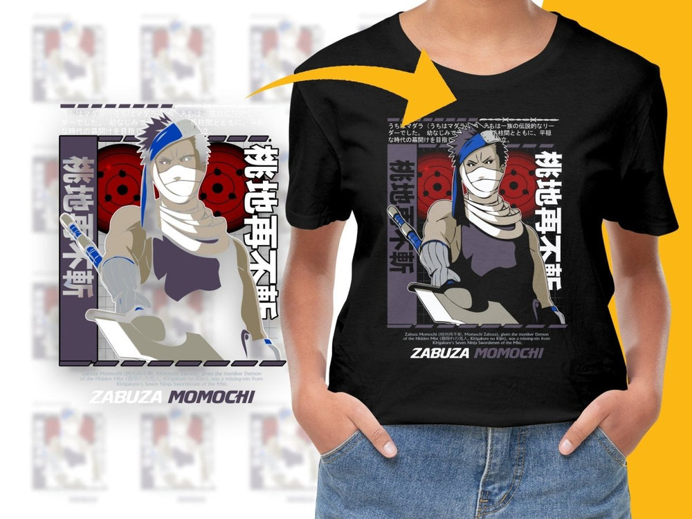 Zabuza Momochi Stylish Graphic PNG File - Teepew