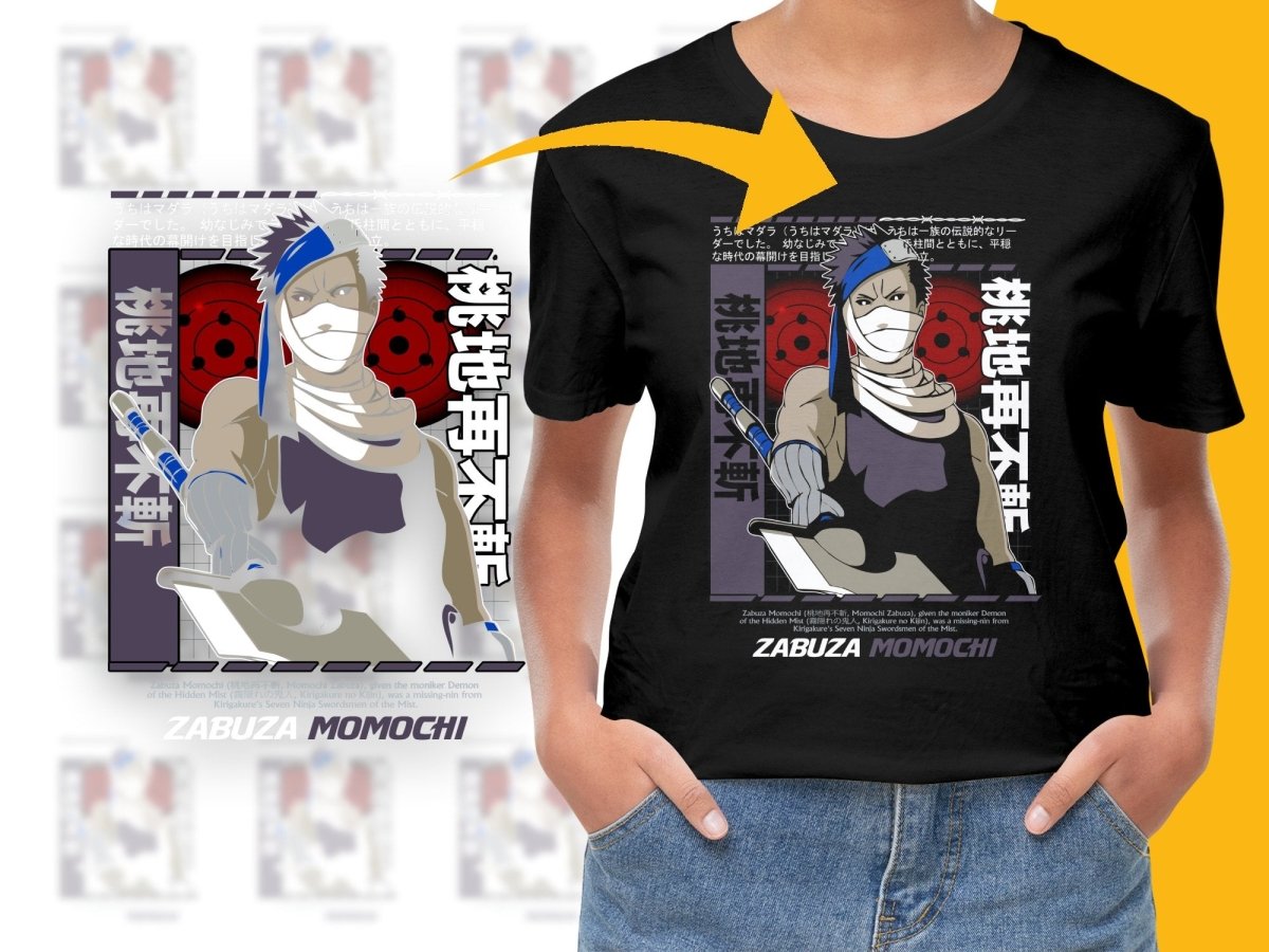 Zabuza Momochi Stylish Graphic PNG File - Teepew
