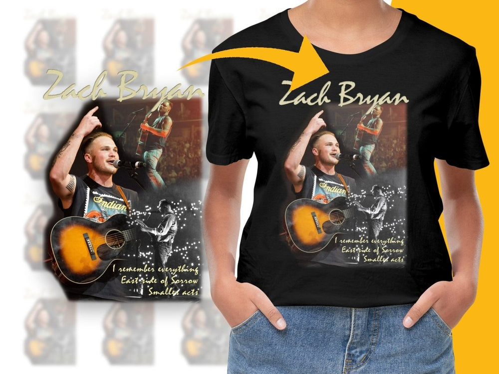 Zach Bryan Concert Bootleg PNG File - Teepew