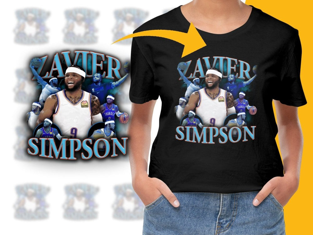 Zavier Simpson Basketball Star Graphic PNG File - Teepew