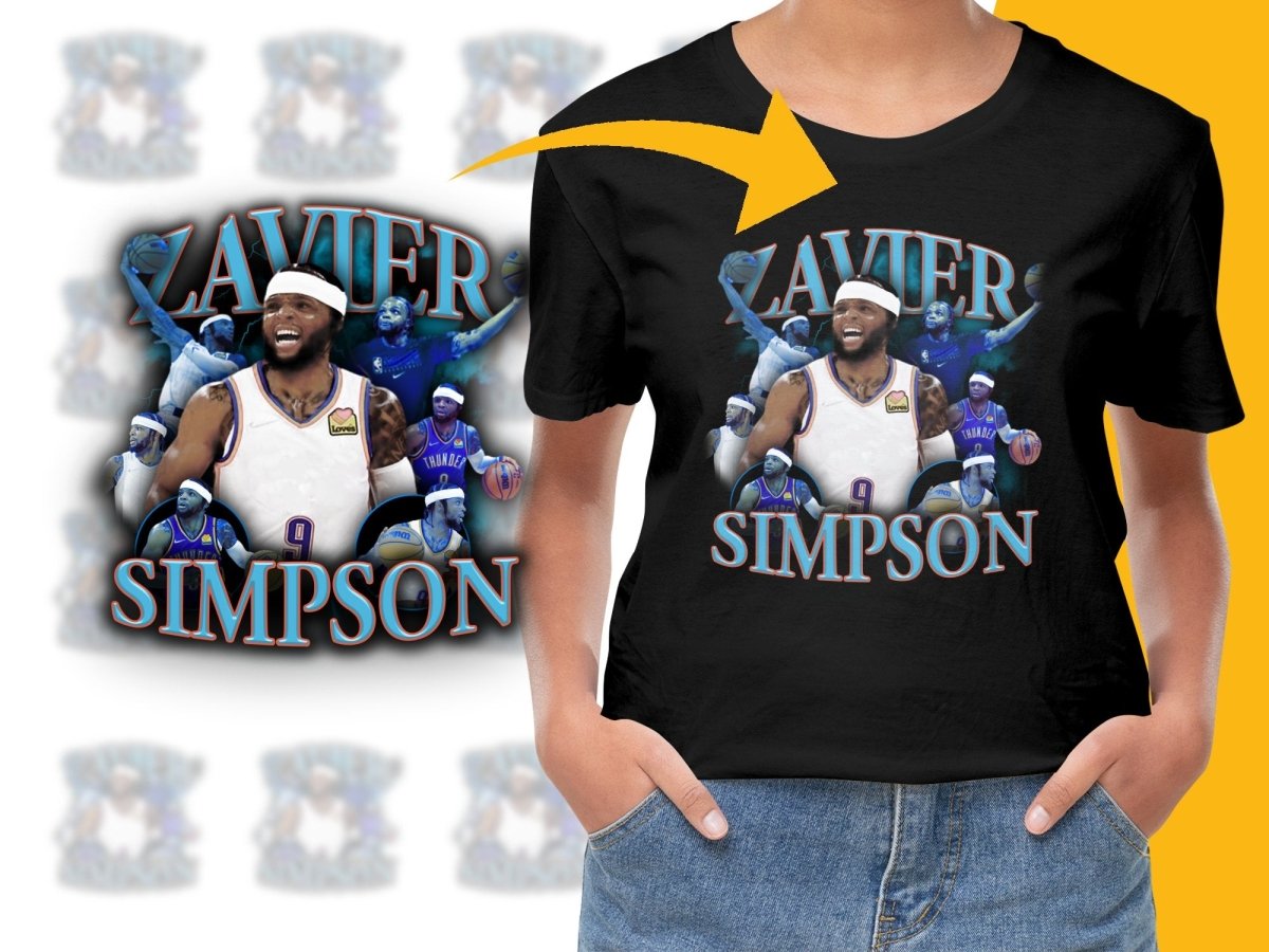 Zavier Simpson Basketball Star Graphic PNG File - Teepew