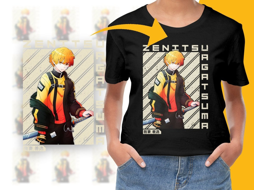 Zenitsu Agatsuma PNG File - Teepew