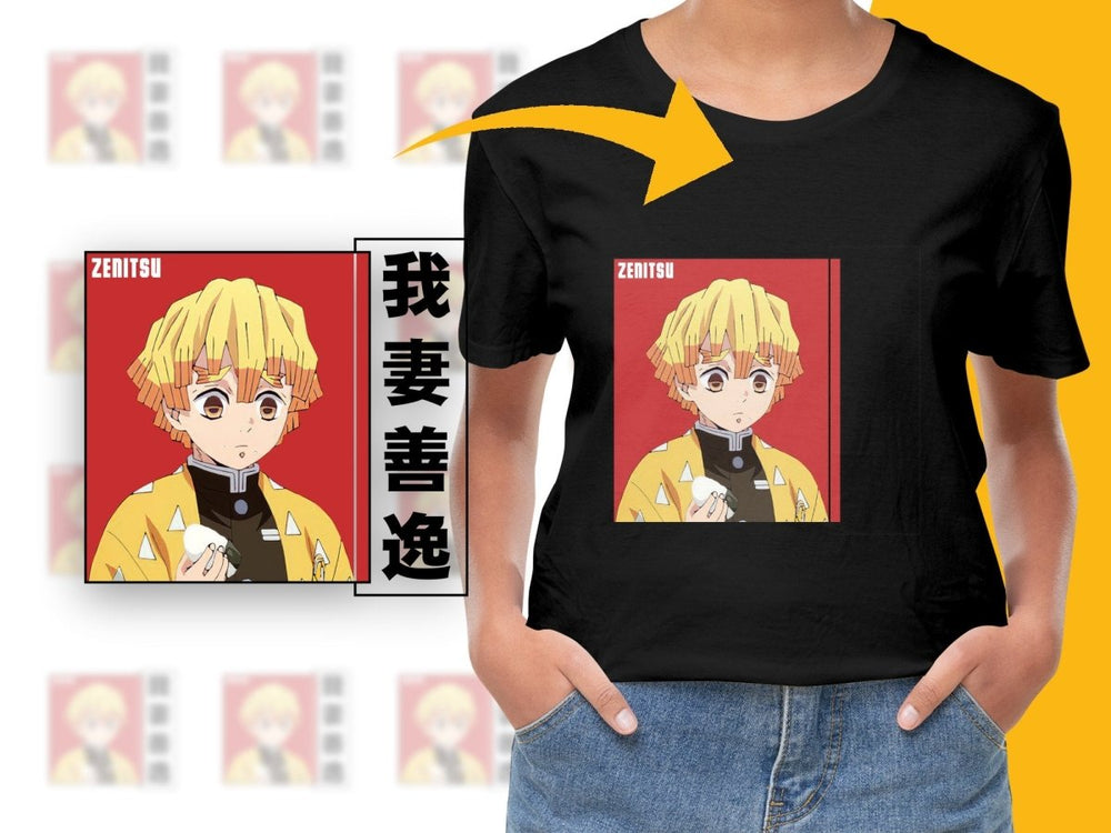 Zenitsu PNG File Anime Character - Teepew