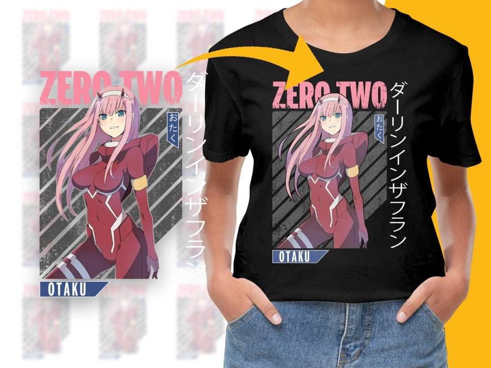 Zero Two Anime Character PNG File - Teepew
