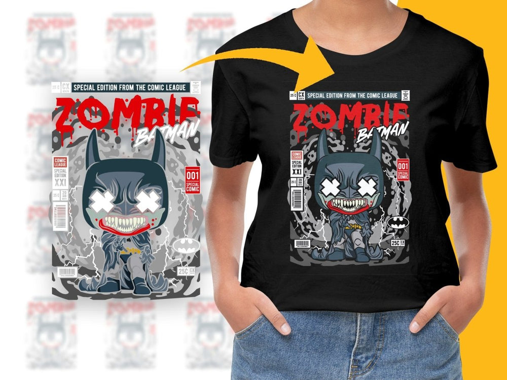 Zombie Batman Popculture PNG File - Teepew